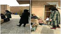 ويزيت اهالي روستاي چهارقشلاق شهرستان گرمسار در طرح شهيد قاسم سليماني